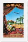 CP AIR FRANCE AFRIQUE DU NORD (Vincent Guerra 1950) - A43 * 513 x 841 * (113KB)